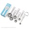 6 Pack 18/8 Stainless Steel Measuring Spoons,Measuring Dry and Liquid Ingredients